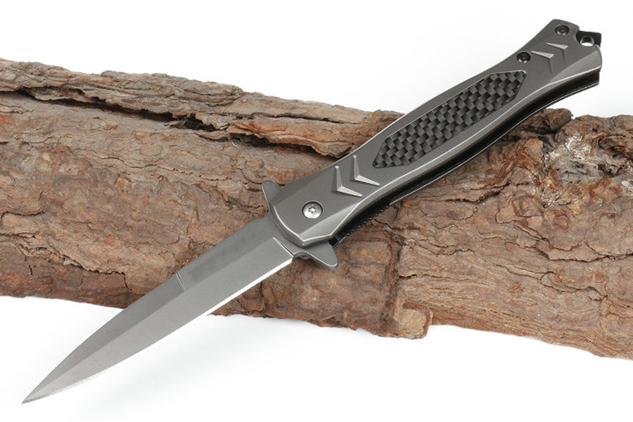 High Quality FA53 Assisted Flipper Folding Knife 440C Gray Titanium Coating Blade Stainless Steel Handle EDC Pocket Knives With Retail Box
High Quality FA53 Assisted Flipper Folding Knife 440C Gray Titanium Coating Blade Stainless Steel Handle EDC Pocket Knives With Retail Box