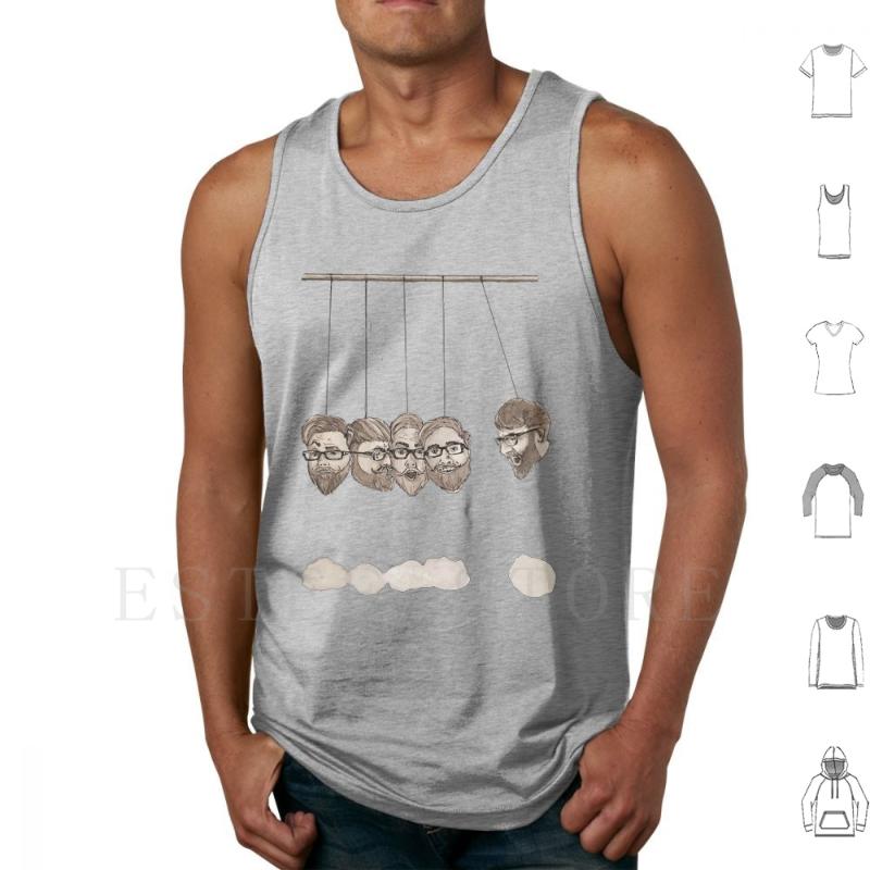 Men' Tank Tops The Mood Swing Pendulum Vest Portrait Inktober 2022 Surrealism Ink Acrylic Day 9 Pigma Micron Daler, White;black
Men' Tank Tops The Mood Swing Pendulum Vest Portrait Inktober 2022 Surrealism Ink Acrylic Day 9 Pigma Micron Daler, White;black