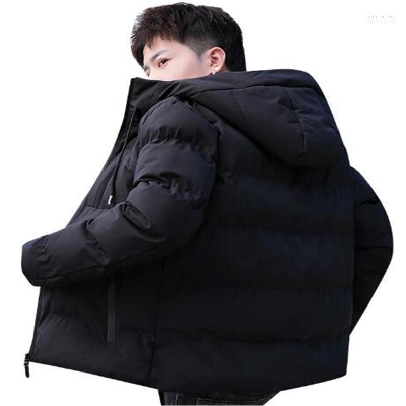 Men' Down & Parkas Fashion Winter Warm Korean Version Thick Short Casual Clothes Hooded Cotton Padded Jacket Coat Zipper Tops Ou Phin22, Black
Men' Down & Parkas Fashion Winter Warm Korean Version Thick Short Casual Clothes Hooded Cotton Padded Jacket Coat Zipper Tops Ou Phin22, Black