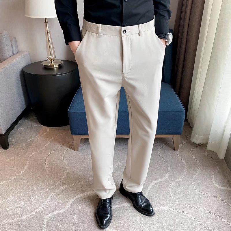 Men's Pants Fashion Men Suit Casual Straight Slim Classic Business Formal Blazer Trousers Male Brand ClothingMen's, Navy blue
Men's Pants Fashion Men Suit Casual Straight Slim Classic Business Formal Blazer Trousers Male Brand ClothingMen's, Navy blue