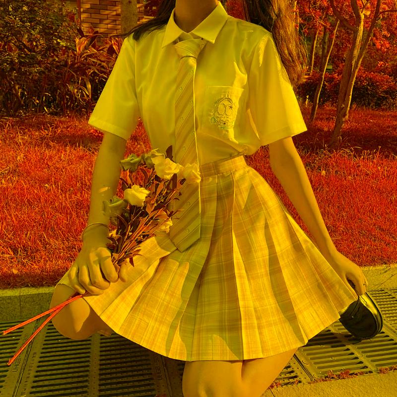 Clothing Sets Uniform Full Set Of Short-Sleeved Embroidery Angle Placket Japanese Fashion School Girl Uniformes EstudiantesClothing, Full set 6
Clothing Sets Uniform Full Set Of Short-Sleeved Embroidery Angle Placket Japanese Fashion School Girl Uniformes EstudiantesClothing, Full set 6