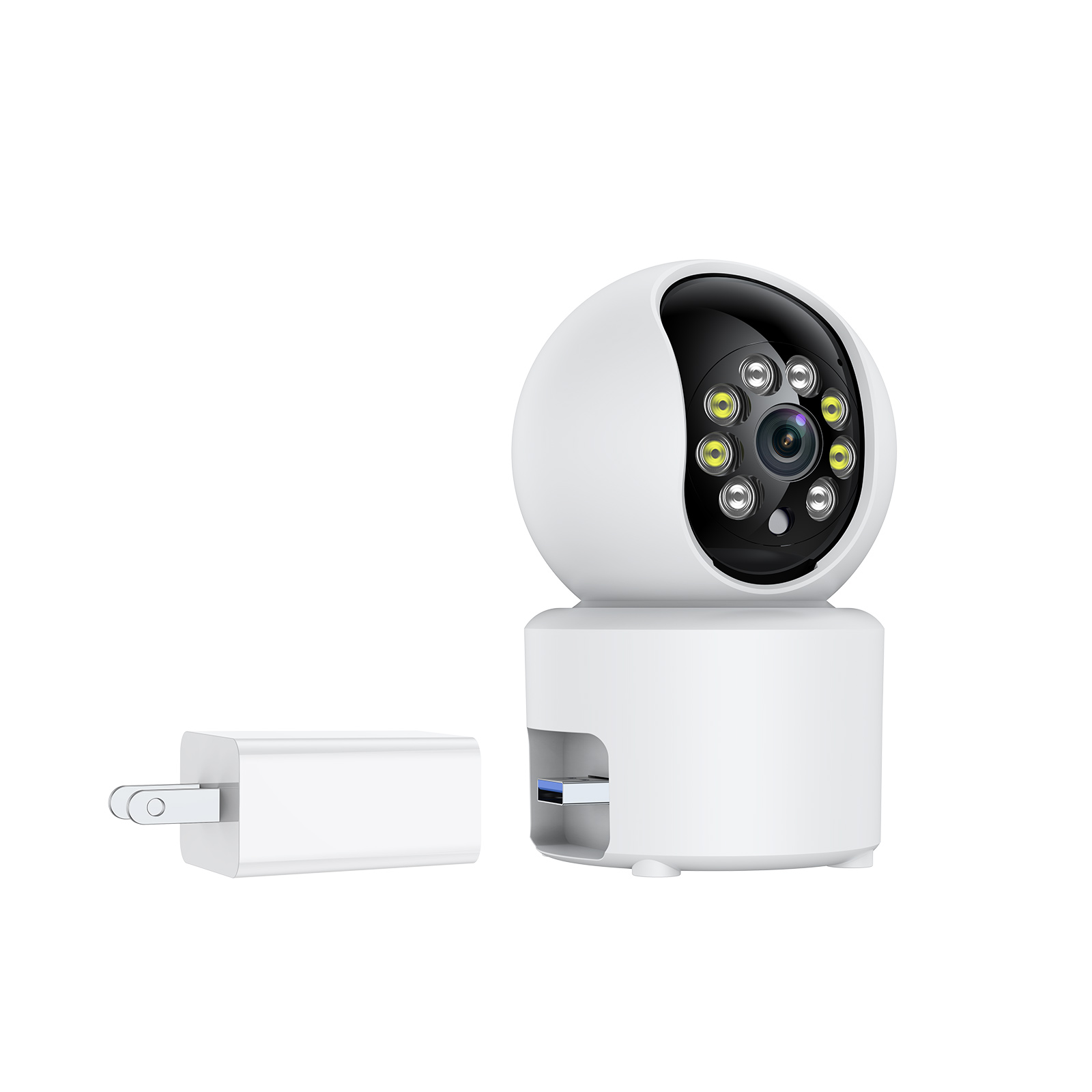 Tuya 3MP Smart USB Security Camera WIFI 2.4G Night Vision 360 Indoor Home IR Wireless Surveillance Cam Outdoor 2-Way Audio Baby Monitor CCTV
Tuya 3MP Smart USB Security Camera WIFI 2.4G Night Vision 360 Indoor Home IR Wireless Surveillance Cam Outdoor 2-Way Audio Baby Monitor CCTV