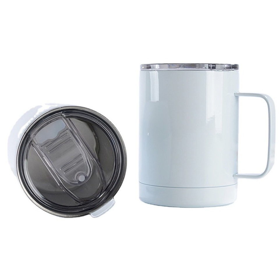 wholesale Sublimation White 12oz Mugs With Handle Double Wall Stainless Steel Vacuum Insulated Beer Coffee Cups With Sealing Lid sxjun1
wholesale Sublimation White 12oz Mugs With Handle Double Wall Stainless Steel Vacuum Insulated Beer Coffee Cups With Sealing Lid sxjun1