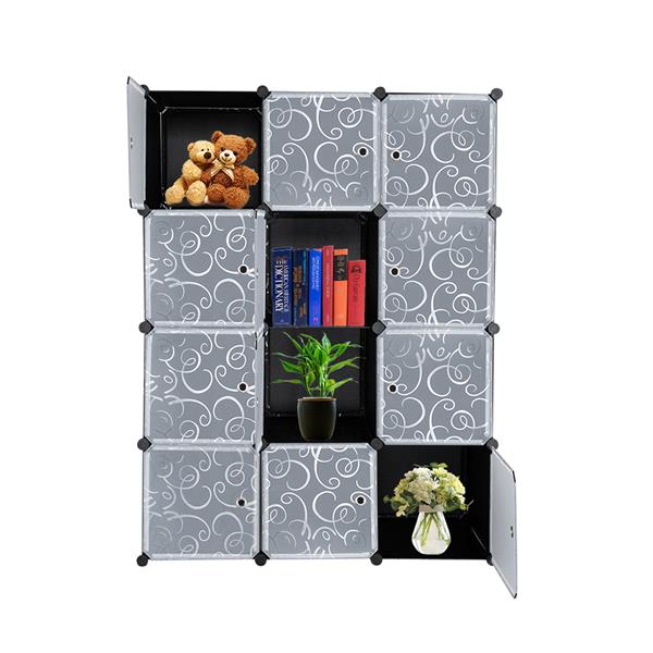Storage Holders & Racks Cube Storage 12-Cube Closet Organizer Storage Shelves Cubes Organizer DIY Closet Cabinet with Doors
Storage Holders & Racks Cube Storage 12-Cube Closet Organizer Storage Shelves Cubes Organizer DIY Closet Cabinet with Doors