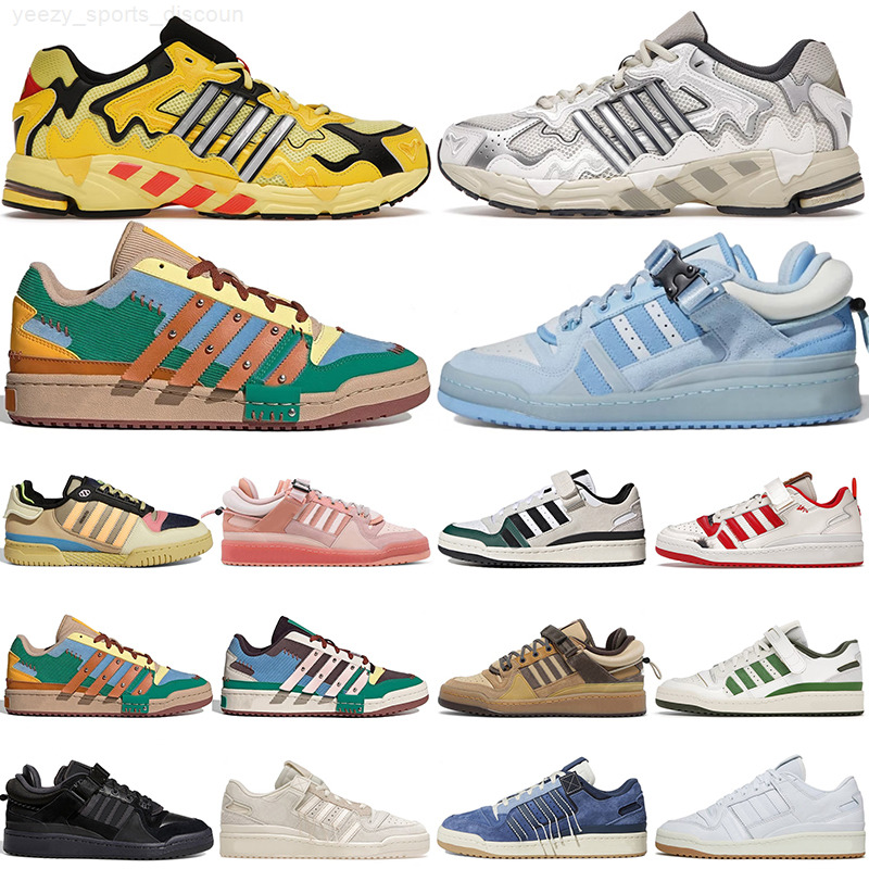 Bad Bunny x Forum Buckle Low Casual Shoes Yellow Cream Blue Tint Core Black Benito Green men women outdoor trainers designer sneakers
Bad Bunny x Forum Buckle Low Casual Shoes Yellow Cream Blue Tint Core Black Benito Green men women outdoor trainers designer sneakers