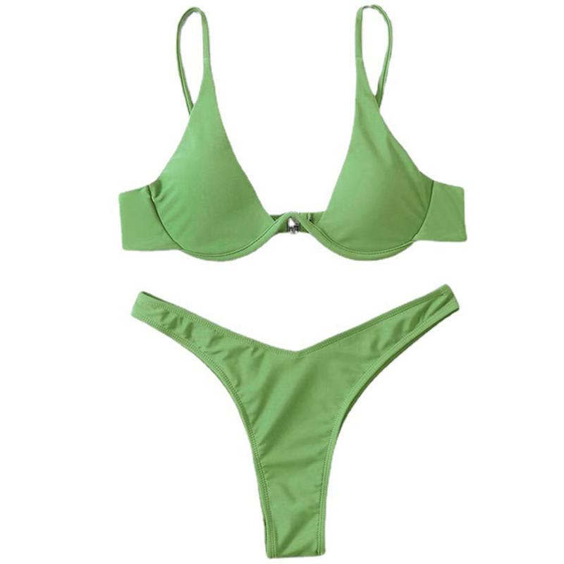 Women' Swimwear Solid Color Sexy Nylon Gather Split Bikini 2022 Europe And The United States Summer Beach Ladies Steel Ring SwimsuitWomen, White
Women' Swimwear Solid Color Sexy Nylon Gather Split Bikini 2022 Europe And The United States Summer Beach Ladies Steel Ring SwimsuitWomen, White