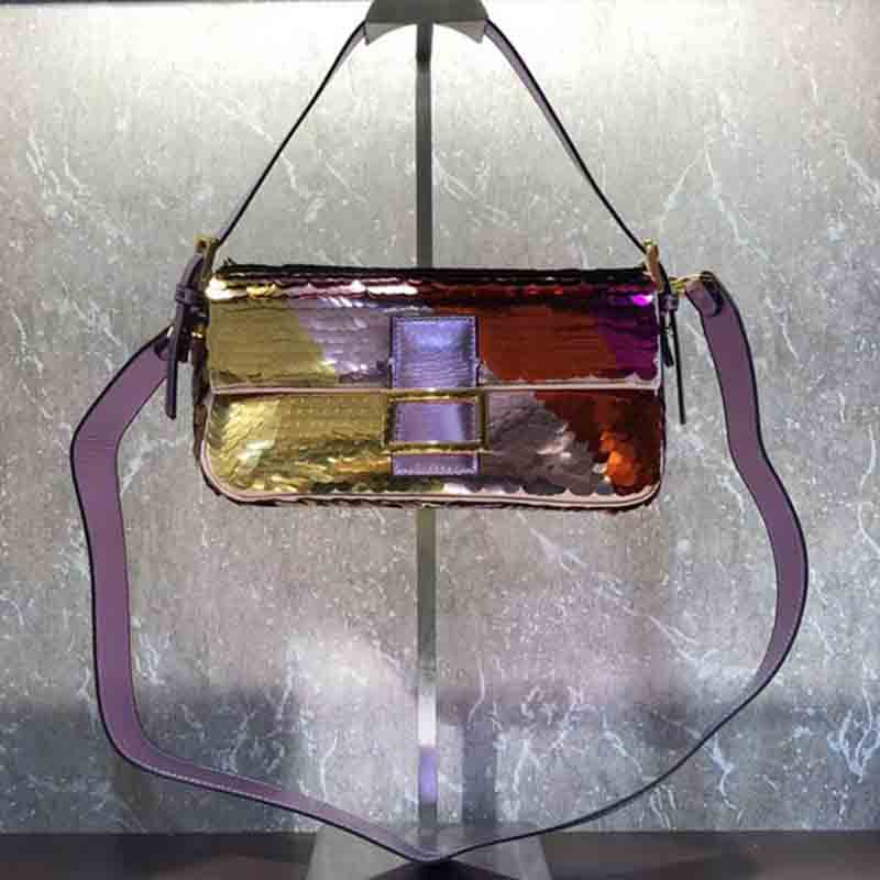 Sequins Baguette Bag Shimmer Women Handbags Crossbody Axillary Bags Genuine Leather Flap Gradient Shoulder Bags Small Purse Rose Gold Magnetic Buckle Totes
Sequins Baguette Bag Shimmer Women Handbags Crossbody Axillary Bags Genuine Leather Flap Gradient Shoulder Bags Small Purse Rose Gold Magnetic Buckle Totes