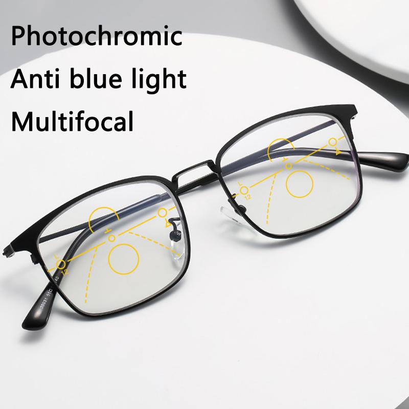 Sunglasses Half-frame Discoloration Anti-blue Light Glasses Women Progressive Multi-focus Reading Men Ultra-light Fashion TR90 GoldSunglasse
Sunglasses Half-frame Discoloration Anti-blue Light Glasses Women Progressive Multi-focus Reading Men Ultra-light Fashion TR90 GoldSunglasse
