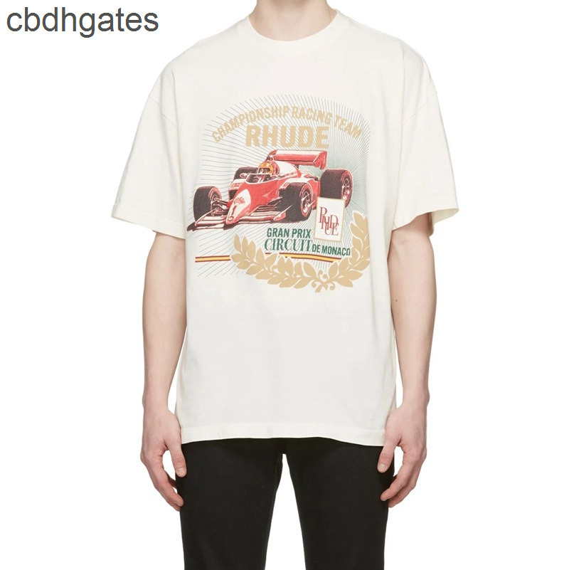 Designer t Shirts Rhuide Racing Men' Polo, White