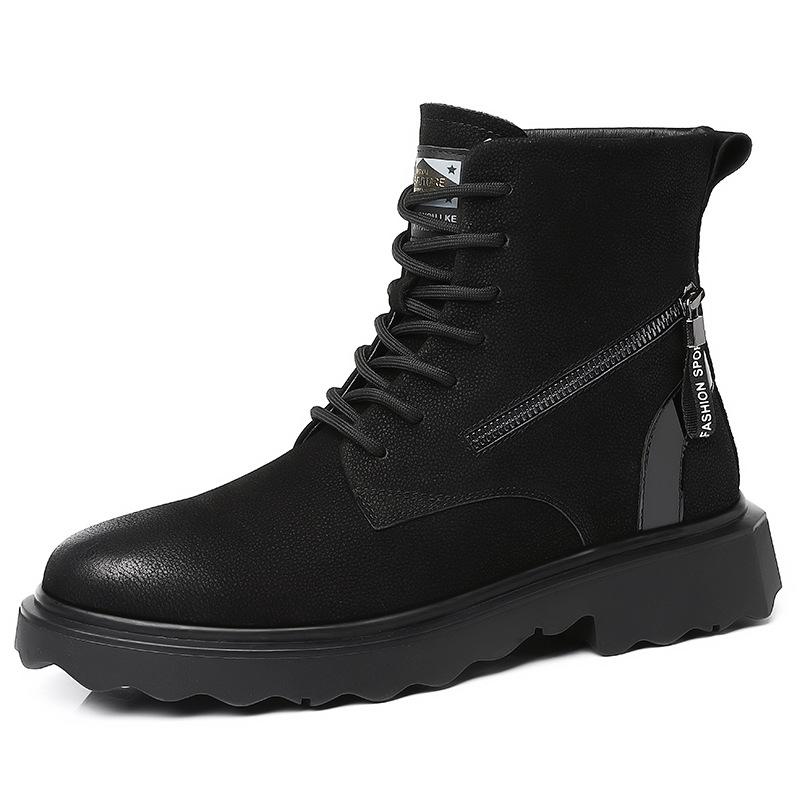Boots Men Luxury Fashion Brand Designer Autumn Winter Tide Genuine Leather Shoes Cowboy Platform Boot Warm Ankle Botas Zapatos, Black without cotton
Boots Men Luxury Fashion Brand Designer Autumn Winter Tide Genuine Leather Shoes Cowboy Platform Boot Warm Ankle Botas Zapatos, Black without cotton