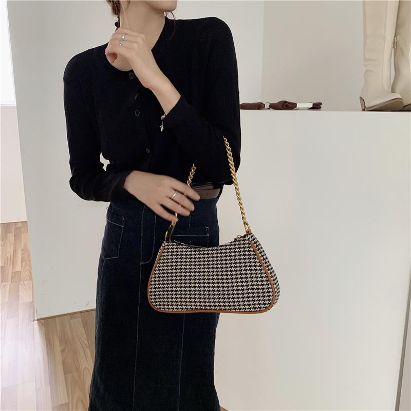 Evening Bags Retro Design Ladies Baguette Handbags Fashion Shoulder Messenger Plaid Women Underarm Bag, Picture color
Evening Bags Retro Design Ladies Baguette Handbags Fashion Shoulder Messenger Plaid Women Underarm Bag, Picture color