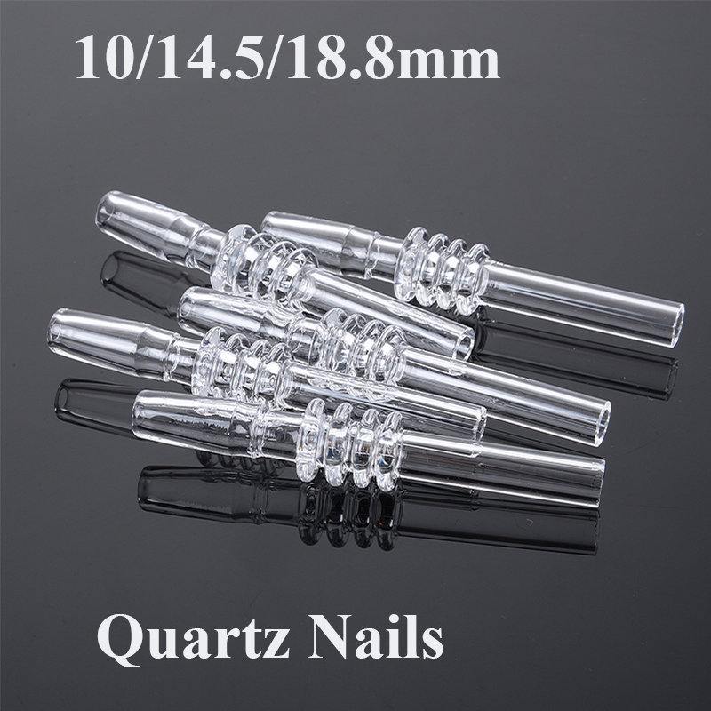 10mm 14mm 18mm Male Joint Straight Quartz Nails Smoking Accessories For Mini Nectar Collector Banger Nail Quartz Tips GQB19
10mm 14mm 18mm Male Joint Straight Quartz Nails Smoking Accessories For Mini Nectar Collector Banger Nail Quartz Tips GQB19
