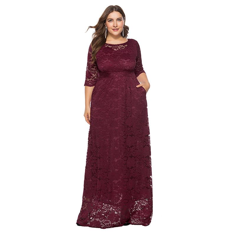 Plus Size Dresses For Women 2022 Summer Lace Wedding Party Prom Long Evening Dress Elegant Ladies Pocket Maxi 4XL 5XL 6XLPlus, White
Plus Size Dresses For Women 2022 Summer Lace Wedding Party Prom Long Evening Dress Elegant Ladies Pocket Maxi 4XL 5XL 6XLPlus, White