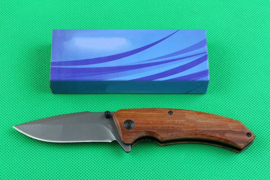 Butterfly F68 Pocket Folding Knife Stainless Steel Manual Release Tactical Rescue Hunting Fishing EDC Survival Tool Knives a097