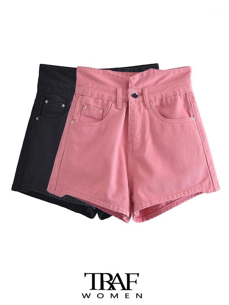 Women' Shorts Women Fashion With Pockets Denim Vintage High Waist Zipper Female Short Pans Mujer, As picture
Women' Shorts Women Fashion With Pockets Denim Vintage High Waist Zipper Female Short Pans Mujer, As picture