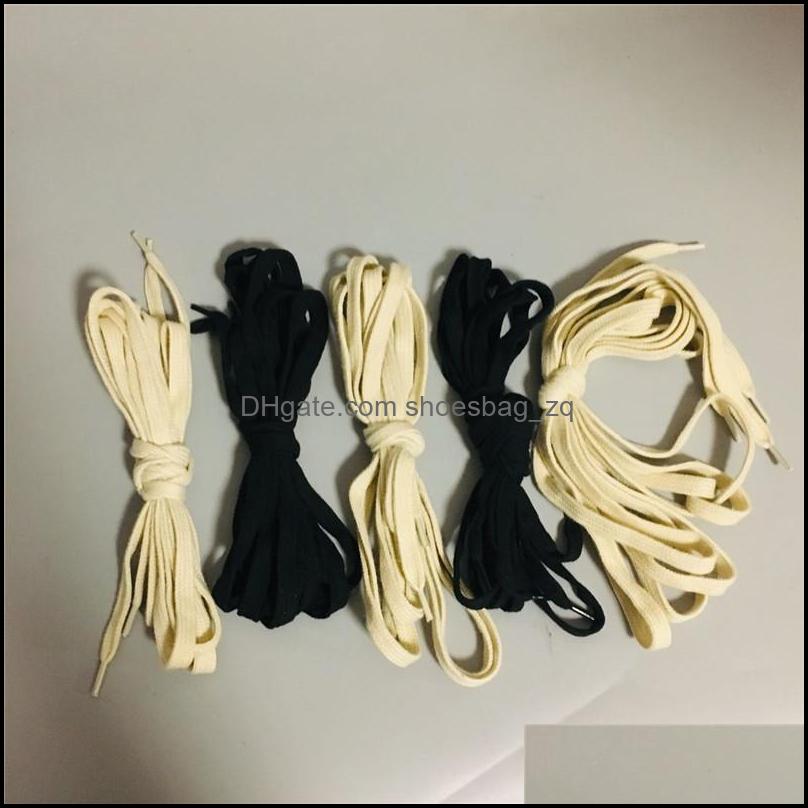 Shoe Parts Accessories Shoes 100% Cotton High Quality 1.8M Milk White/Black Laces Wholesale Shoelaces 2Pairs/Lot Drop Delivery 2021 Xmorg
Shoe Parts Accessories Shoes 100% Cotton High Quality 1.8M Milk White/Black Laces Wholesale Shoelaces 2Pairs/Lot Drop Delivery 2021 Xmorg
