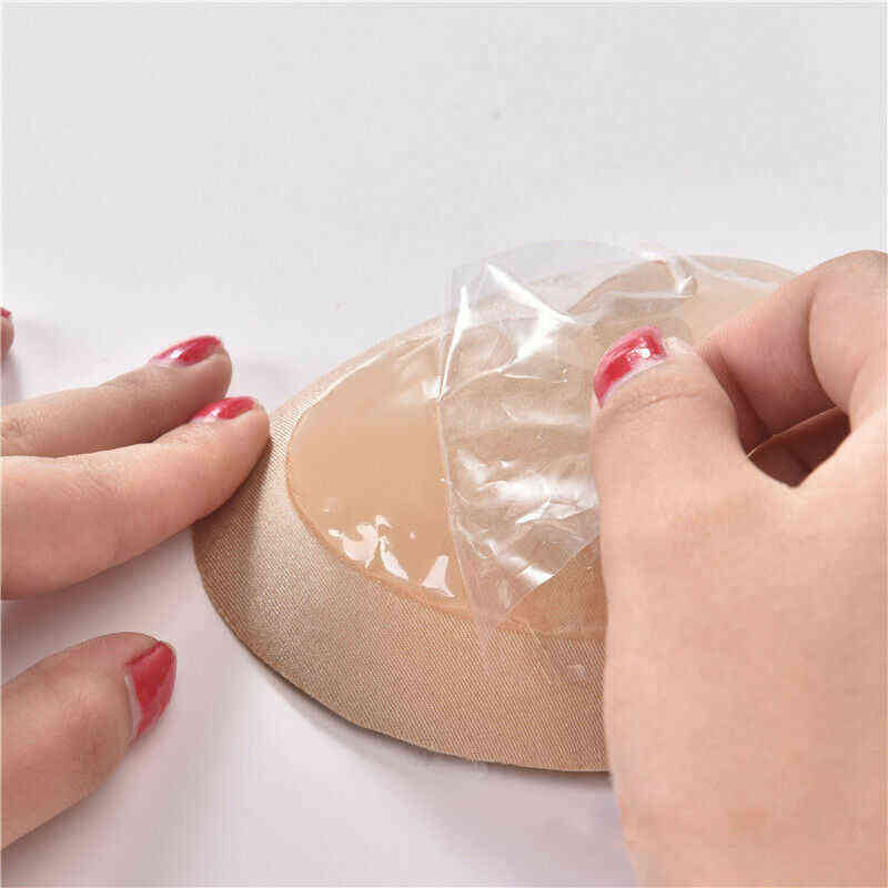 5PC 1pair Silicone Inserts In Bra Padded For Swimsuit Breast Push Up Fill Brassiere Breast Patch Pads Women Intimates Accessories Y220725