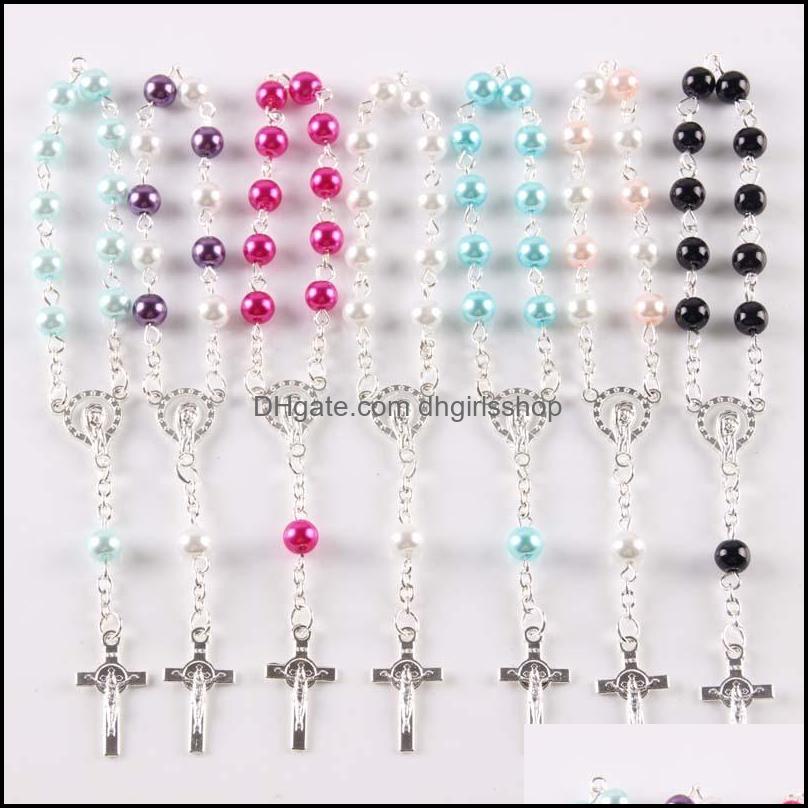 Charm Bracelets 6Mm Pearl Catholic Bracelet Glass Beads Decade Rosary Many Colors 12 Pcs/ Lot Drop Delivery 2021 Dhgirlsshop Dh6Qz
Charm Bracelets 6Mm Pearl Catholic Bracelet Glass Beads Decade Rosary Many Colors 12 Pcs/ Lot Drop Delivery 2021 Dhgirlsshop Dh6Qz