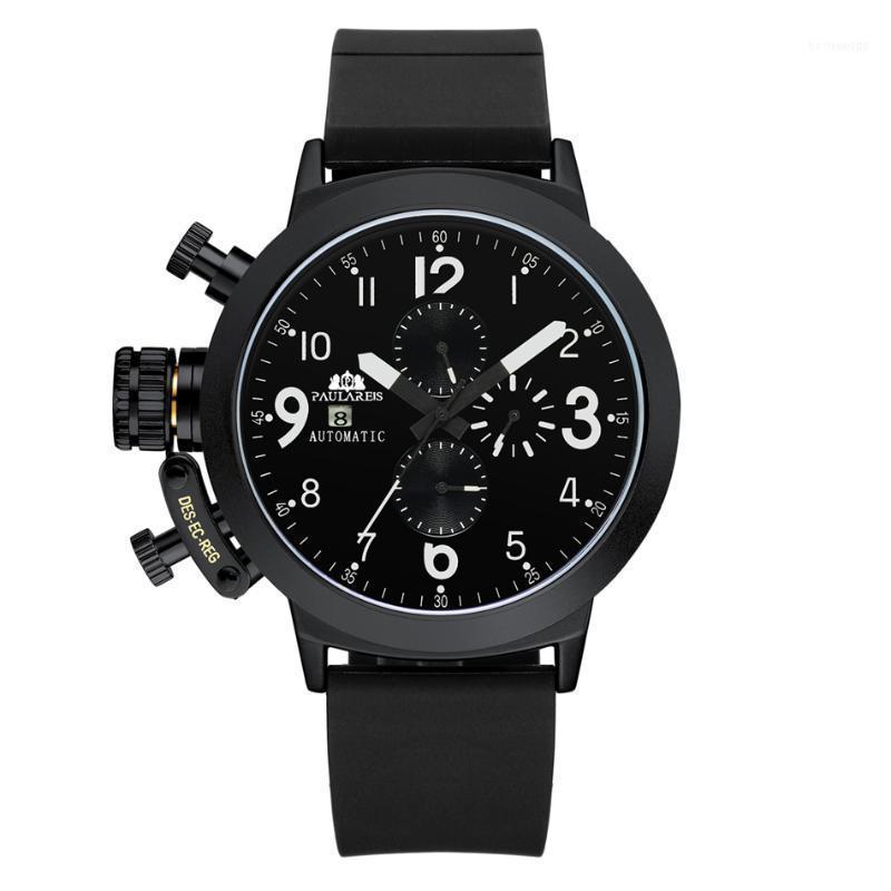 Wristwatches Automatic Self Wind Mechanical Rubber Strap Black Silver Boat Case Orange Blue Yellow Grey Fashion U Left Hand Men WatchWristwa, Silver grey
Wristwatches Automatic Self Wind Mechanical Rubber Strap Black Silver Boat Case Orange Blue Yellow Grey Fashion U Left Hand Men WatchWristwa, Silver grey
