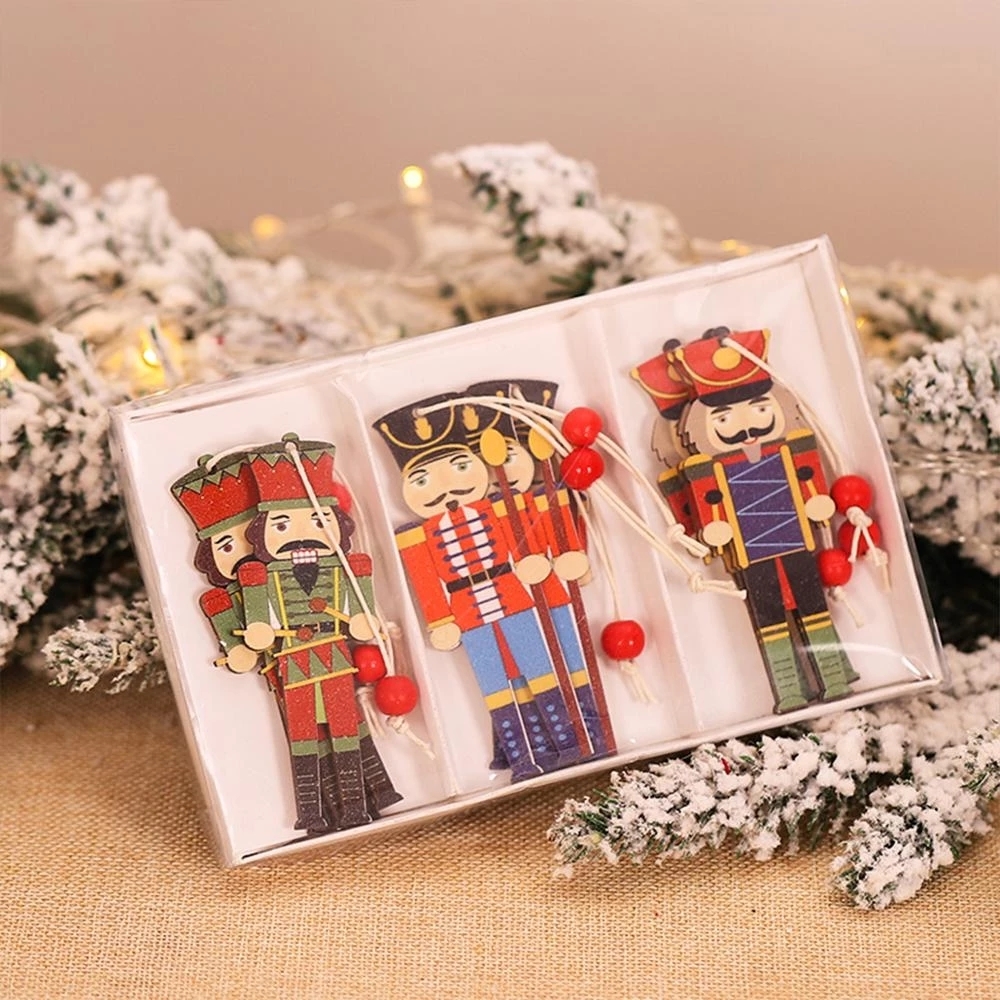 Christmas Wooden Pendant Merry Christmas Decorations for Home Cristmas Ornament Xmas Navidad Gifts Happy New Year 2023