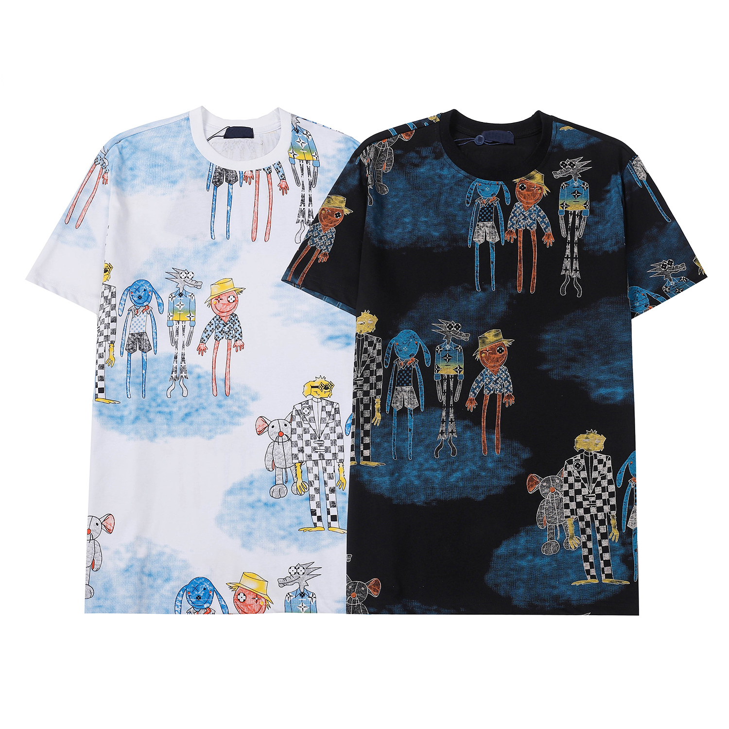 2022 NEW Mens Womens Designer T shirts Printed Fashion man T-shirt Top Quality Cotton Casual Tees Short Sleeve Luxury Hip Hop Streetwear TShirts1, White
2022 NEW Mens Womens Designer T shirts Printed Fashion man T-shirt Top Quality Cotton Casual Tees Short Sleeve Luxury Hip Hop Streetwear TShirts1, White