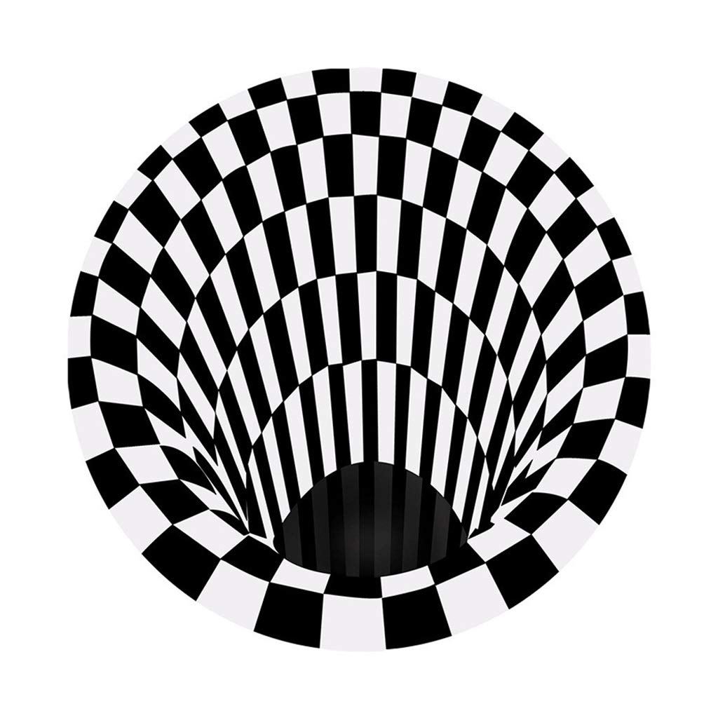 Black and White Stereo Vision Carpet Living Room Doormat Coffee Table Sofa Blanket Illusion Carpet
Black and White Stereo Vision Carpet Living Room Doormat Coffee Table Sofa Blanket Illusion Carpet