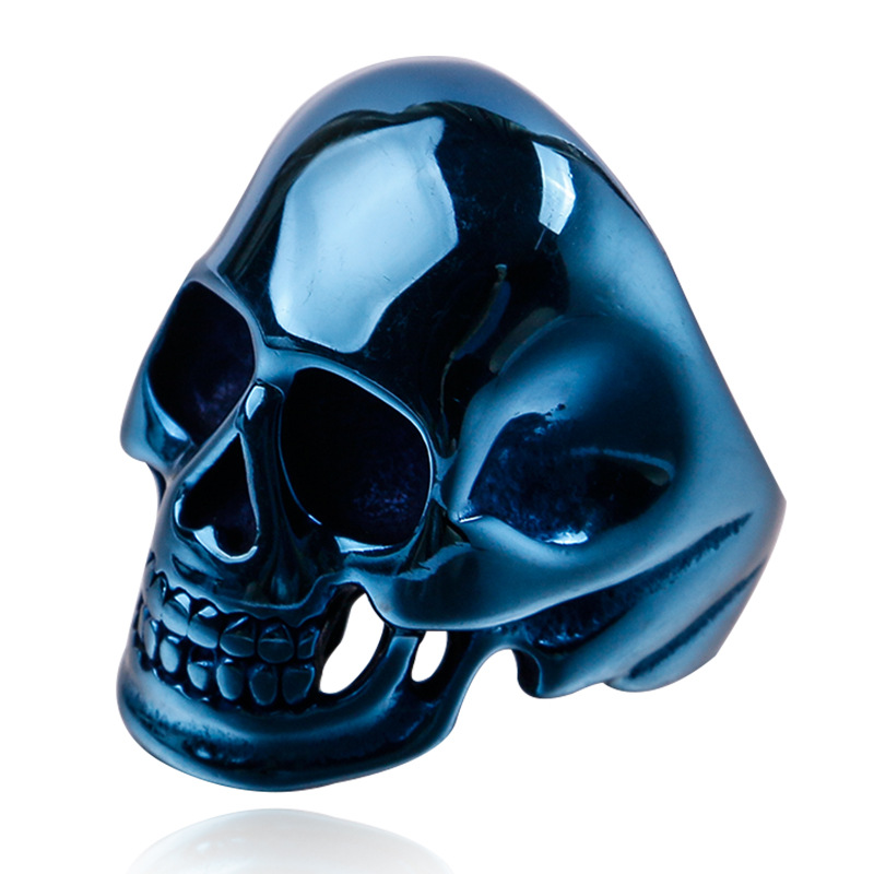 High Quality Stainless Steel Skull Ring Jewelry for Men Gift