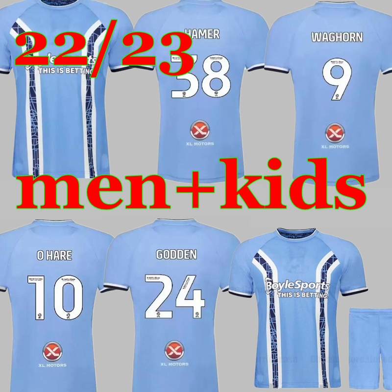 22/23 Coventry City soccer jersey O Hare Sheaf Gyokeres Godden Hamer 2022 2023 home blue men kids kit football shirts tops camiseta de futbol adult
22/23 Coventry City soccer jersey O Hare Sheaf Gyokeres Godden Hamer 2022 2023 home blue men kids kit football shirts tops camiseta de futbol adult