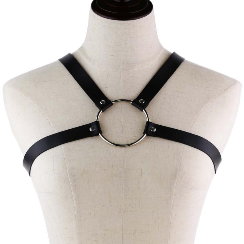 Chokers KMVEXO Punk Gothic Vintage Harness Bondage Cage Corset Body Leather Bra Necklace For Women 2022 Fashion Cosplay Torques Jewelry
Chokers KMVEXO Punk Gothic Vintage Harness Bondage Cage Corset Body Leather Bra Necklace For Women 2022 Fashion Cosplay Torques Jewelry
