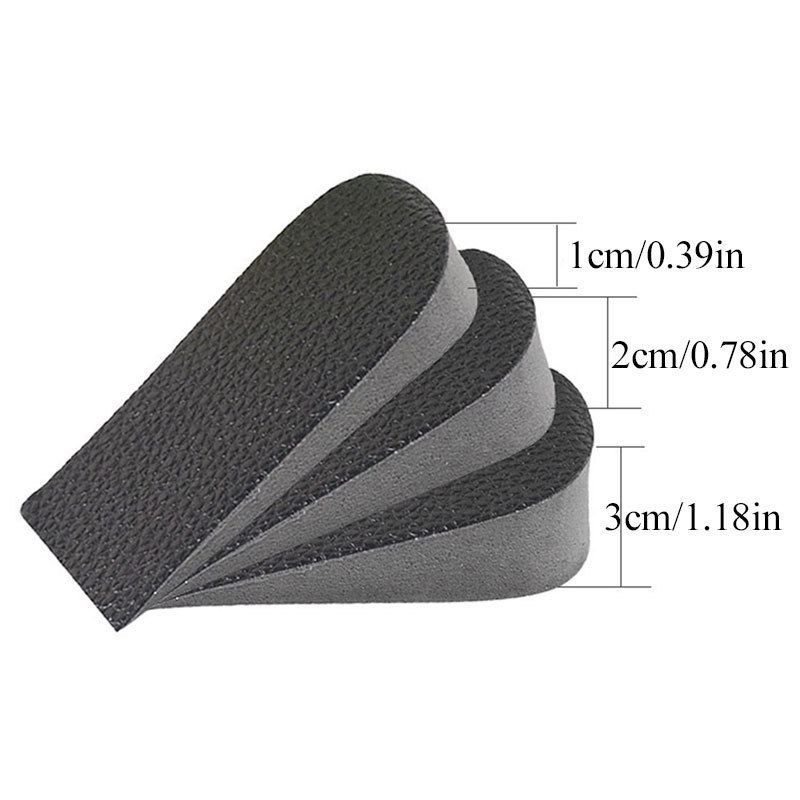 Invisible Height Increased Insoles Heel Pads Orthopedic Soft Anti slip Foot 1 2 3cm Lift Insole Dress In Socks 220610
Invisible Height Increased Insoles Heel Pads Orthopedic Soft Anti slip Foot 1 2 3cm Lift Insole Dress In Socks 220610