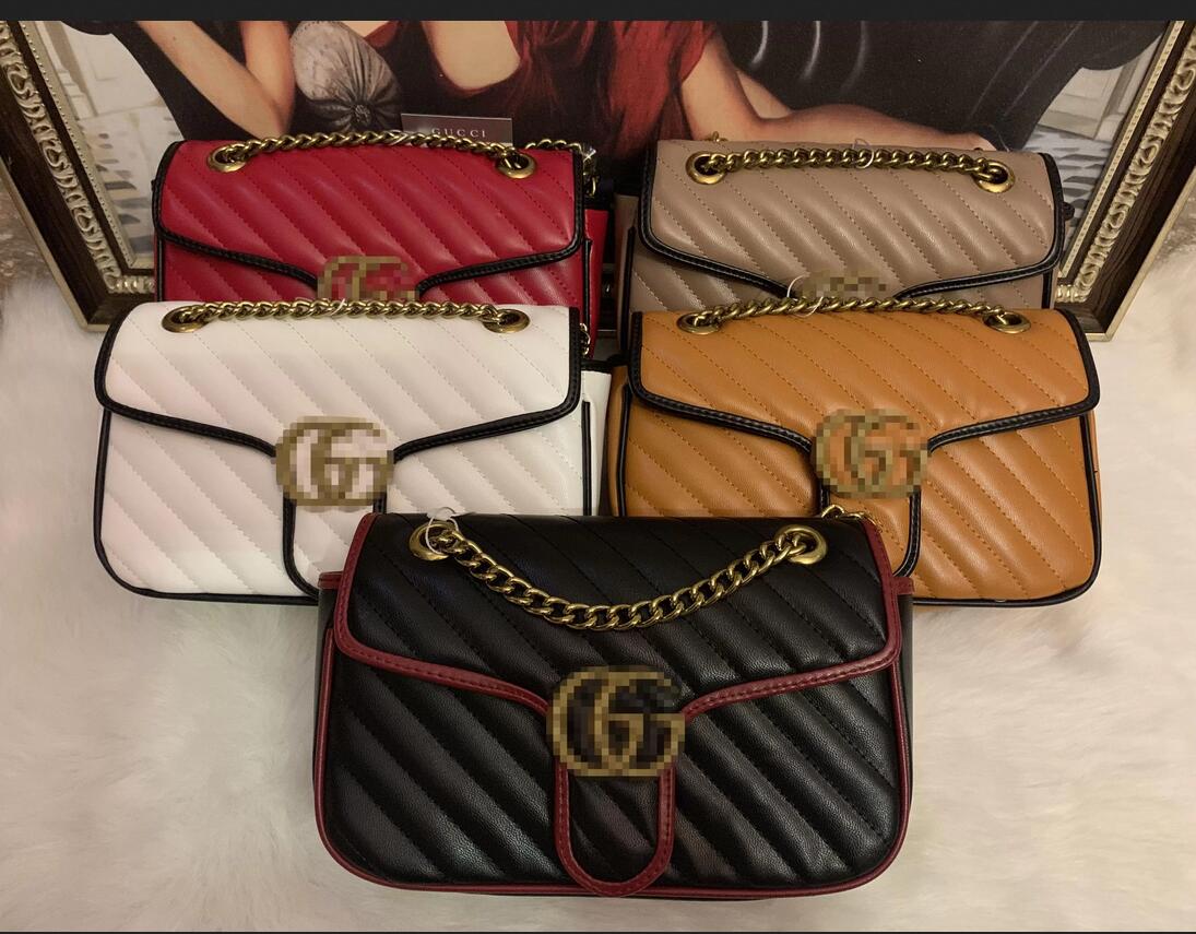 Top Quality Messenger Bags Women Leather Marmont Handbags Purse Chain Shoulder Bags Crossbody Bag Wallet Tote 5 Color, Customize
Top Quality Messenger Bags Women Leather Marmont Handbags Purse Chain Shoulder Bags Crossbody Bag Wallet Tote 5 Color, Customize