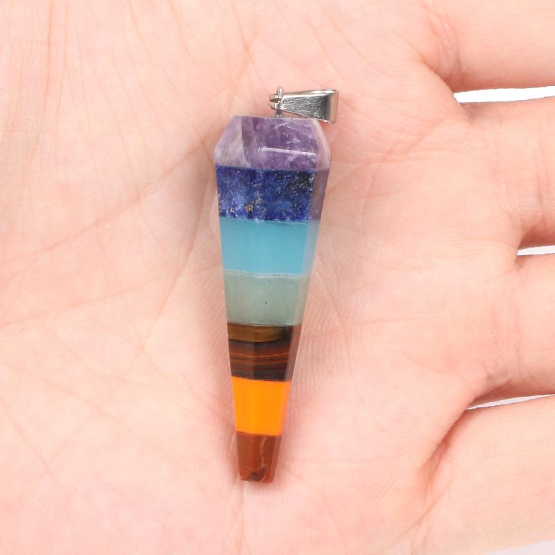 Pendant Necklaces Chakra Healing Crystal Pendants Reiki Natural Stone Pendulum For Jewelry Making Diy Women Men Necklace AccessoriesPendant
Pendant Necklaces Chakra Healing Crystal Pendants Reiki Natural Stone Pendulum For Jewelry Making Diy Women Men Necklace AccessoriesPendant