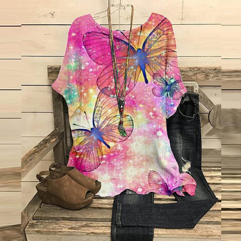 Women's Blouses & Shirts Floral Printed Tunic Shirt Plus Size Vintage Blouse Cotton Linen Short Sleeve Women Casual Tops Camisas De Mujer 40, Bu
Women's Blouses & Shirts Floral Printed Tunic Shirt Plus Size Vintage Blouse Cotton Linen Short Sleeve Women Casual Tops Camisas De Mujer 40, Bu