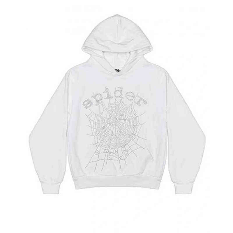 Puff Print White Men Women Web Graphic Quality Hoodie Heavy Fabric Young Thug Sweatshirts Drop Shoulder Hoodies Graphic Hoodies