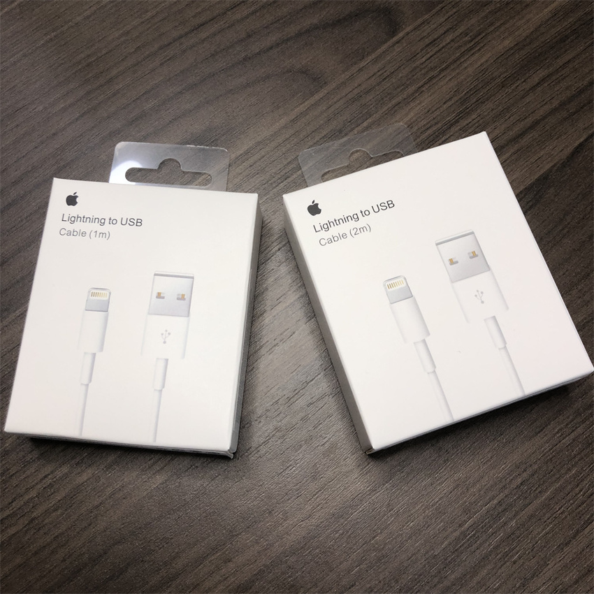 100pcs/Lot For apple iphone cables Foxconn E75 8IC Original OEM quality 1m 3ft 2m 6ft USB Data Sync Charge phone E75 Cable With retail package, White
100pcs/Lot For apple iphone cables Foxconn E75 8IC Original OEM quality 1m 3ft 2m 6ft USB Data Sync Charge phone E75 Cable With retail package, White