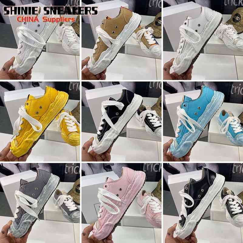 Maison Mihara Yasuhiro Original Sole Low Cut Canvas Shoe for Men MiharaYasuhiro Toe Cap Skate Boot Mens Purcell Sneakers Womens Signature, 6 34-45
Maison Mihara Yasuhiro Original Sole Low Cut Canvas Shoe for Men MiharaYasuhiro Toe Cap Skate Boot Mens Purcell Sneakers Womens Signature, 6 34-45
