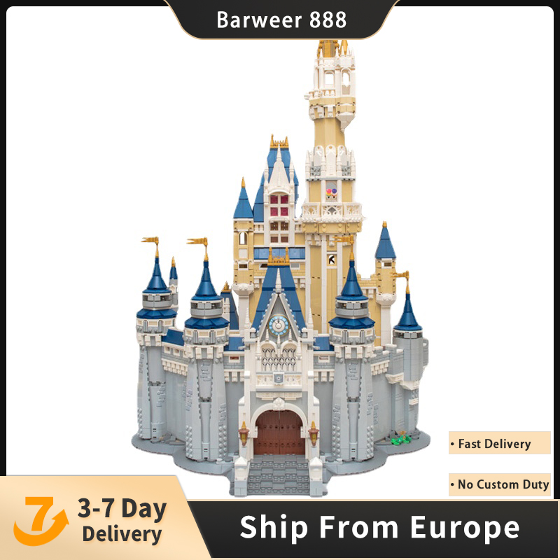 16008 Movie The Princess Castle Building Blocks 4080Pcs Street View Model Kits 71040 Bricks Education Toys
16008 Movie The Princess Castle Building Blocks 4080Pcs Street View Model Kits 71040 Bricks Education Toys