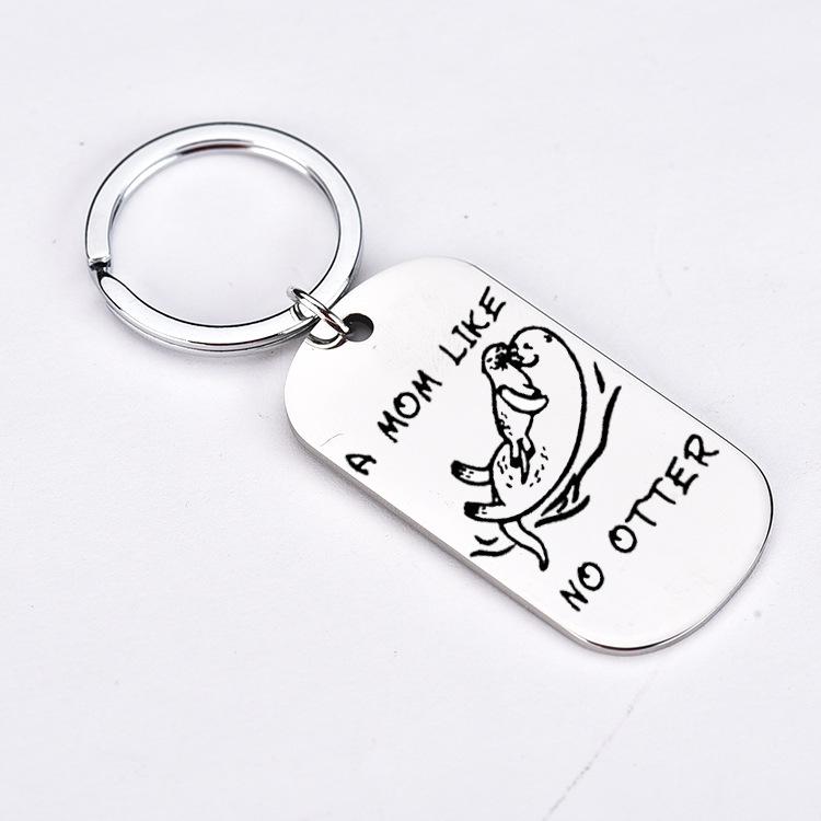 Keychains European AndAmerican Fashion Trend Stainless Steel Jewelry Dog Tag Keychain A MOM LIKE Letter Love Gift DIY Customized Wholesale
Keychains European AndAmerican Fashion Trend Stainless Steel Jewelry Dog Tag Keychain A MOM LIKE Letter Love Gift DIY Customized Wholesale