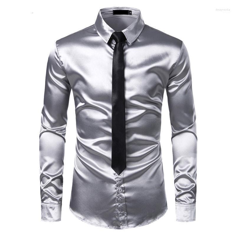 Men's Casual Shirts 2pcs Silver Silk Shirt Tie Mens Satin Smooth Tuxedo Button Down Men Dress Wedding Party Prom Chemise HommeMen's Dway22, Red black tie
Men's Casual Shirts 2pcs Silver Silk Shirt Tie Mens Satin Smooth Tuxedo Button Down Men Dress Wedding Party Prom Chemise HommeMen's Dway22, Red black tie