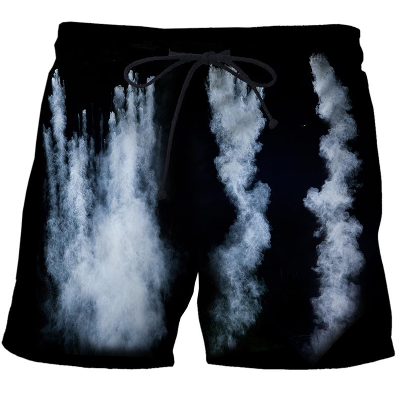 Men's Shorts Fun Seaside Beach Pants Personalized Creative Smoke 3D Printing Men Quick Dry Swimsuit Comfortable Fitness, White;black
Men's Shorts Fun Seaside Beach Pants Personalized Creative Smoke 3D Printing Men Quick Dry Swimsuit Comfortable Fitness, White;black