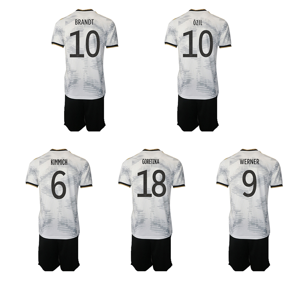 22-23 Customized Soccer Jerseys SetS With Shorts kingcaps local boots online store Dropshipping Accepted 10 BRANDT 9 Werner 20 GNAERY 5 TAH 11 REUS 8 Kroos Custom, 22-23 home
22-23 Customized Soccer Jerseys SetS With Shorts kingcaps local boots online store Dropshipping Accepted 10 BRANDT 9 Werner 20 GNAERY 5 TAH 11 REUS 8 Kroos Custom, 22-23 home