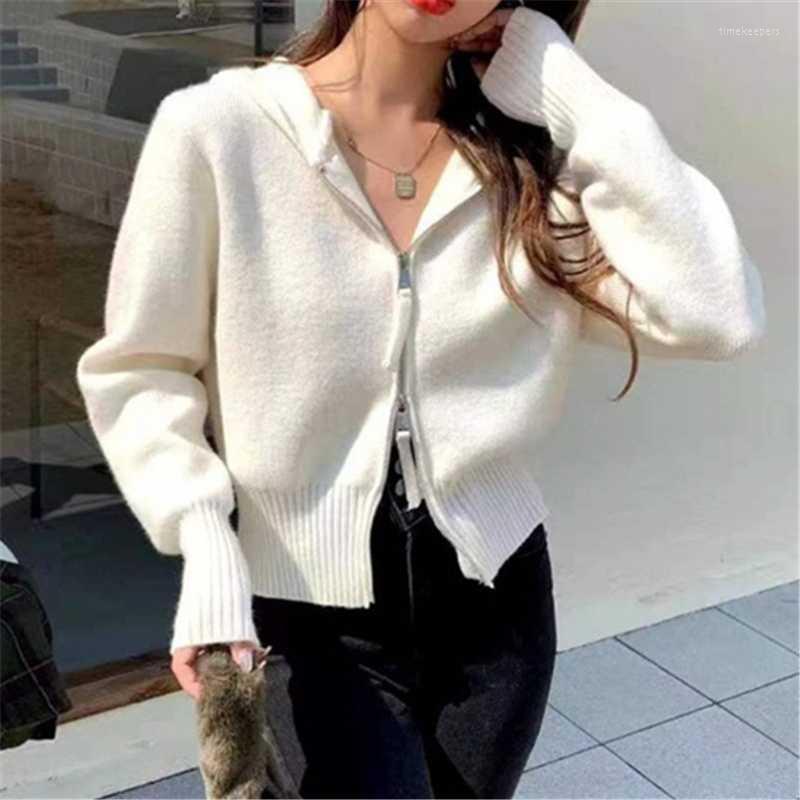 Women's Knits & Tees Winter Spring Women's Sweaters Short Cardigans Zipper Hooded Thicken Knitted Wild Korean Lady Top SLIMWomen's Time2, Coral red
Women's Knits & Tees Winter Spring Women's Sweaters Short Cardigans Zipper Hooded Thicken Knitted Wild Korean Lady Top SLIMWomen's Time2, Coral red