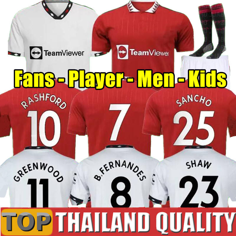 SANCHO soccer jersey 21 22 23 RASHFORD MANS SHAW POGBA UTDS 2022 2023 fans player version MARTIAL B. FERNANDES LINGARD football shirt men kids kit set uniform, 21/22 3rd - kids
SANCHO soccer jersey 21 22 23 RASHFORD MANS SHAW POGBA UTDS 2022 2023 fans player version MARTIAL B. FERNANDES LINGARD football shirt men kids kit set uniform, 21/22 3rd - kids