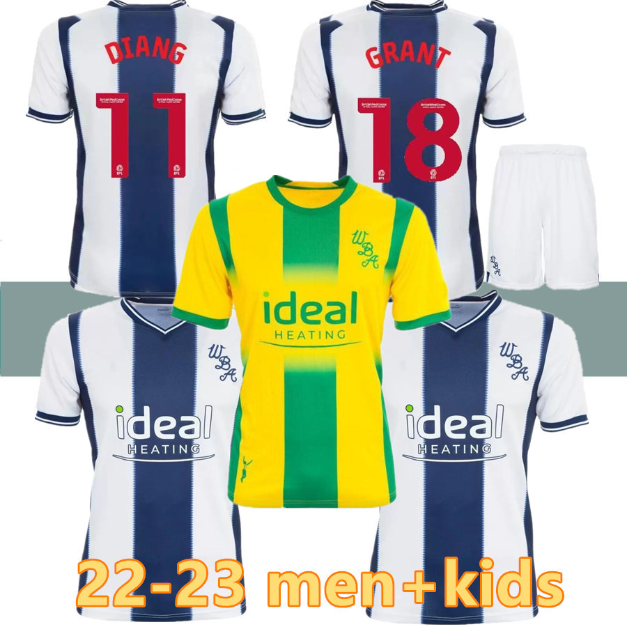 22 23 West Bromwich Soccer Jerseys LIVERMORE DIANG BRUNT Albion football shirt 2023 2022 Home Away Robson-Kanu PHILLIPS Men Kits sets uniforms, 22-23 away
22 23 West Bromwich Soccer Jerseys LIVERMORE DIANG BRUNT Albion football shirt 2023 2022 Home Away Robson-Kanu PHILLIPS Men Kits sets uniforms, 22-23 away
