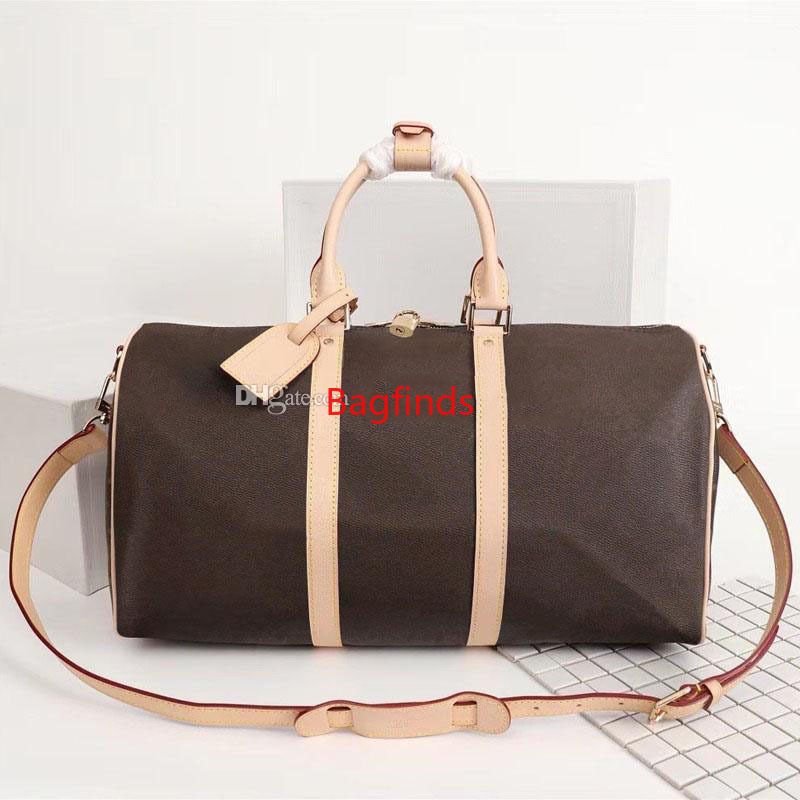 Fashion Large capacity 45 50 55 cm luxurys duffel bags women travel handbag designers shoulder bag men sport outdoor packs classic rolling sided suitcase luggage, Size≈45x27x20 cm
Fashion Large capacity 45 50 55 cm luxurys duffel bags women travel handbag designers shoulder bag men sport outdoor packs classic rolling sided suitcase luggage, Size≈45x27x20 cm