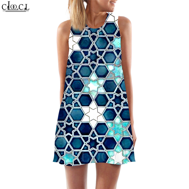 Women Tank Tops Retro Geometry Graphics 3D Printed Round Neck Loose Dress Short Sleeveless Dress MidLength Vest Dresses 220616, Sleeveless dress-20 
Women Tank Tops Retro Geometry Graphics 3D Printed Round Neck Loose Dress Short Sleeveless Dress MidLength Vest Dresses 220616, Sleeveless dress-20