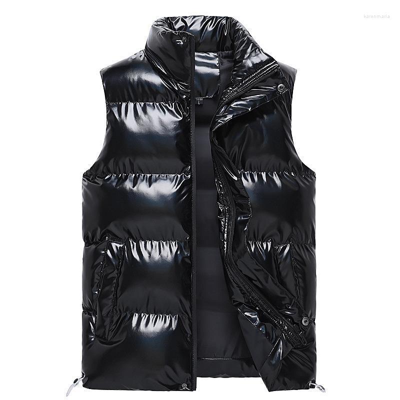 Men's Vests 2022 Stand Collar Fashion Bright Fabric Winter Vest Men Slim Waterproof Jacket Sleeveless Kare22, Black
Men's Vests 2022 Stand Collar Fashion Bright Fabric Winter Vest Men Slim Waterproof Jacket Sleeveless Kare22, Black
