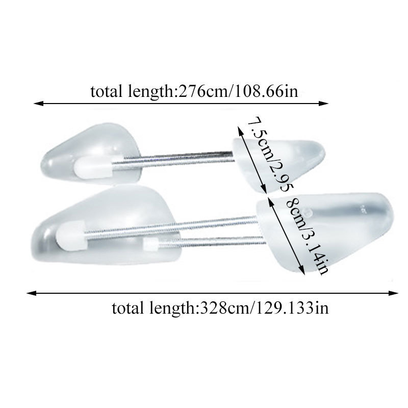 Adjustment shoes Stretcher Durable Shaped Fixed Shoe Tree Men Women Plastic Expander Shoes support Prevent Deformation 220519