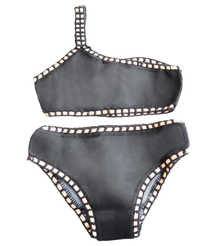 Micro Bikini Women Handmade Crochet Knit Swimwear Halter Patchwork Bathing Suit Swimsuit Biquini Thong Bikini traje de bano 220622