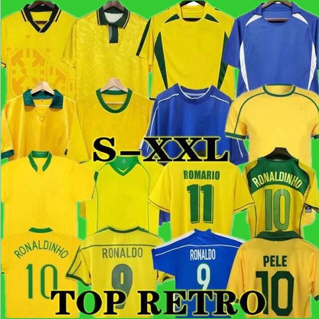 1998 Brasil soccer jerseys 2002 retro shirts Carlos Romario Ronaldo Ronaldinho 2004 camisa de futebol 1994 BraziLS 2006 RIVALDO ADRIANO 1988 2010 football shirt
1998 Brasil soccer jerseys 2002 retro shirts Carlos Romario Ronaldo Ronaldinho 2004 camisa de futebol 1994 BraziLS 2006 RIVALDO ADRIANO 1988 2010 football shirt
